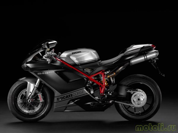 Ducati 848 работа двигателя