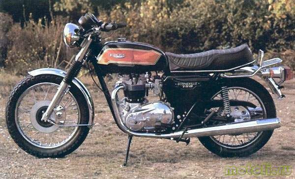 Мотоцикл Triumph Bonneville 750 T140E (1978)