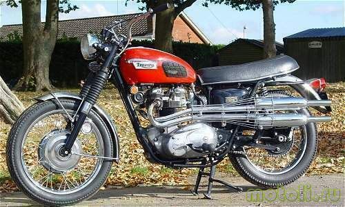 Мотоцикл Triumph Trophy TR6C (1962)