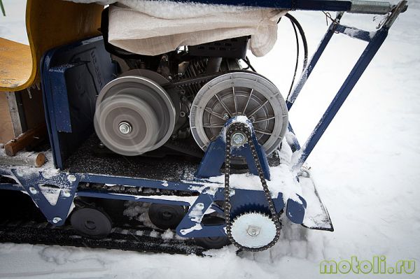мотор на самодельный снегоход